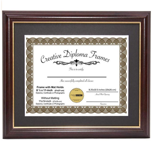 Gifts for a Grads Grown-Up Wish List, Diploma Frame